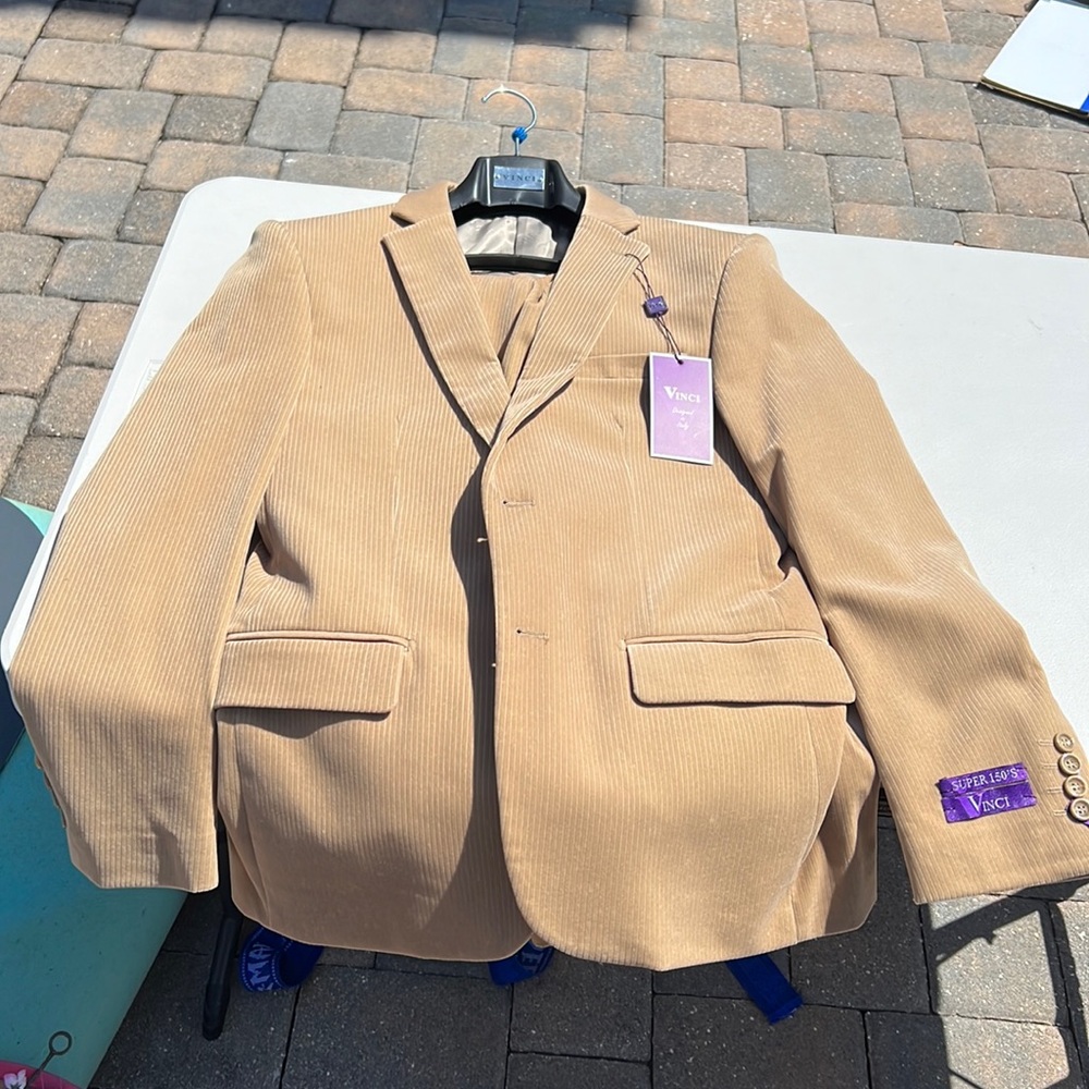Mens Corduroy Suit